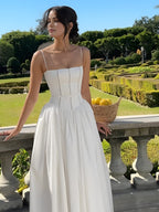 Gabriella | Elegant Midi Dress with Corset for Women – Perfect for Wedding Guests