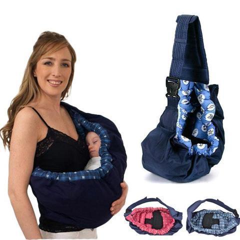 Newborn Baby Carrier Sling Wrap – Adjustable, Comfortable & Supportive for Hands-Free Bonding | Soft Ergonomic Sling for Daily Use