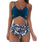 Isla Reya. – High-Waisted Bikini Set for Women in Vibrant Summer Colours