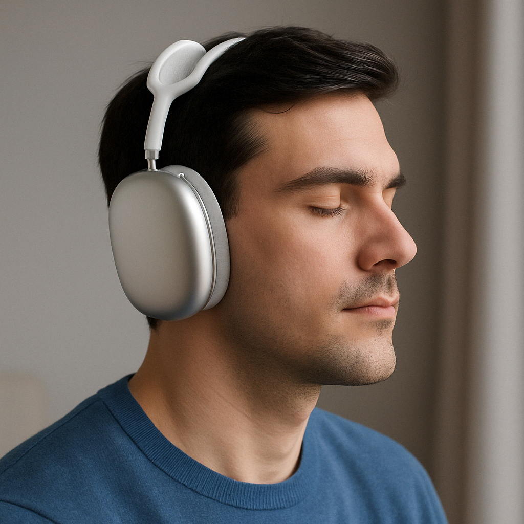High-Performance Wireless Bluetooth Headphones with Active Noise Cancellation – Comfortable Fit