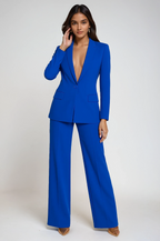 Tailored Blazer & Wide-Leg Trouser Set – Modern Co-Ord for Confident, Elevated Styling
