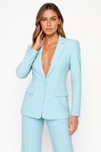 Tailored Blazer & Wide-Leg Trouser Set – Modern Co-Ord for Confident, Elevated Styling