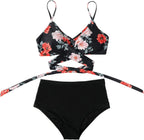 Isla Reya. – High-Waisted Bikini Set for Women in Vibrant Summer Colours