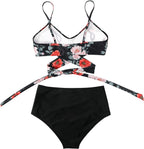 Isla Reya. – High-Waisted Bikini Set for Women in Vibrant Summer Colours