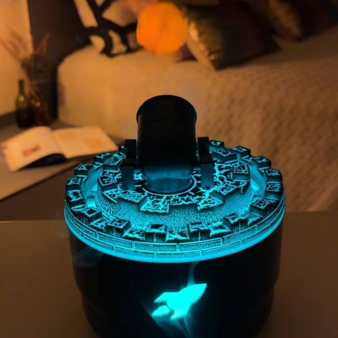 Creative Humidifier for Home Use – Powerful Mist Output with Unique Decorative Design for Bedroom and Living Room