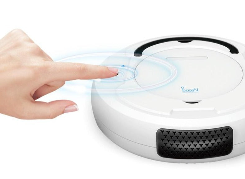 Robot Vacuum Cleaner with Automatic Floor Cleaning – Smart Home Device for Carpets and Hard Floors