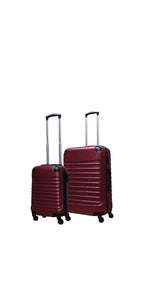 2-Piece Hard Shell Luggage Set for Travel – Lightweight Durable Suitcases with Spinner Wheels for Business and Holidays
