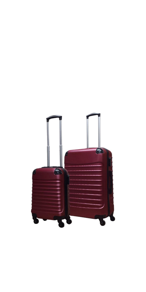 2-Piece Hard Shell Luggage Set for Travel – Lightweight Durable Suitcases with Spinner Wheels for Business and Holidays