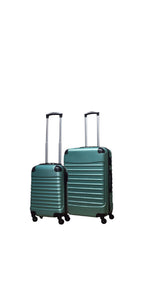 2-Piece Hardshell Luggage Set for Travel – Lightweight Durable Suitcases with Spinner Wheels for Holidays and Business Trips