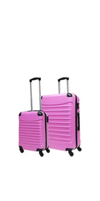 2-Piece Hardshell Luggage Set for Travel – Lightweight Durable Suitcases with Spinner Wheels for Business and Holidays