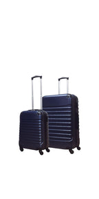 2-Piece Hard Shell Luggage Set for Travel – Lightweight Rolling Suitcases with Spinner Wheels for Holidays and Business Trips