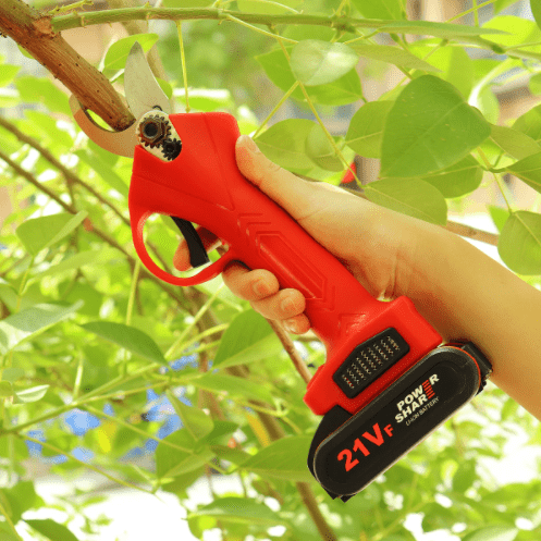 Cordless Branch Shears for Garden Pruning – Ergonomic Electric Pruning Tool for Trees, Shrubs and Yard Maintenance