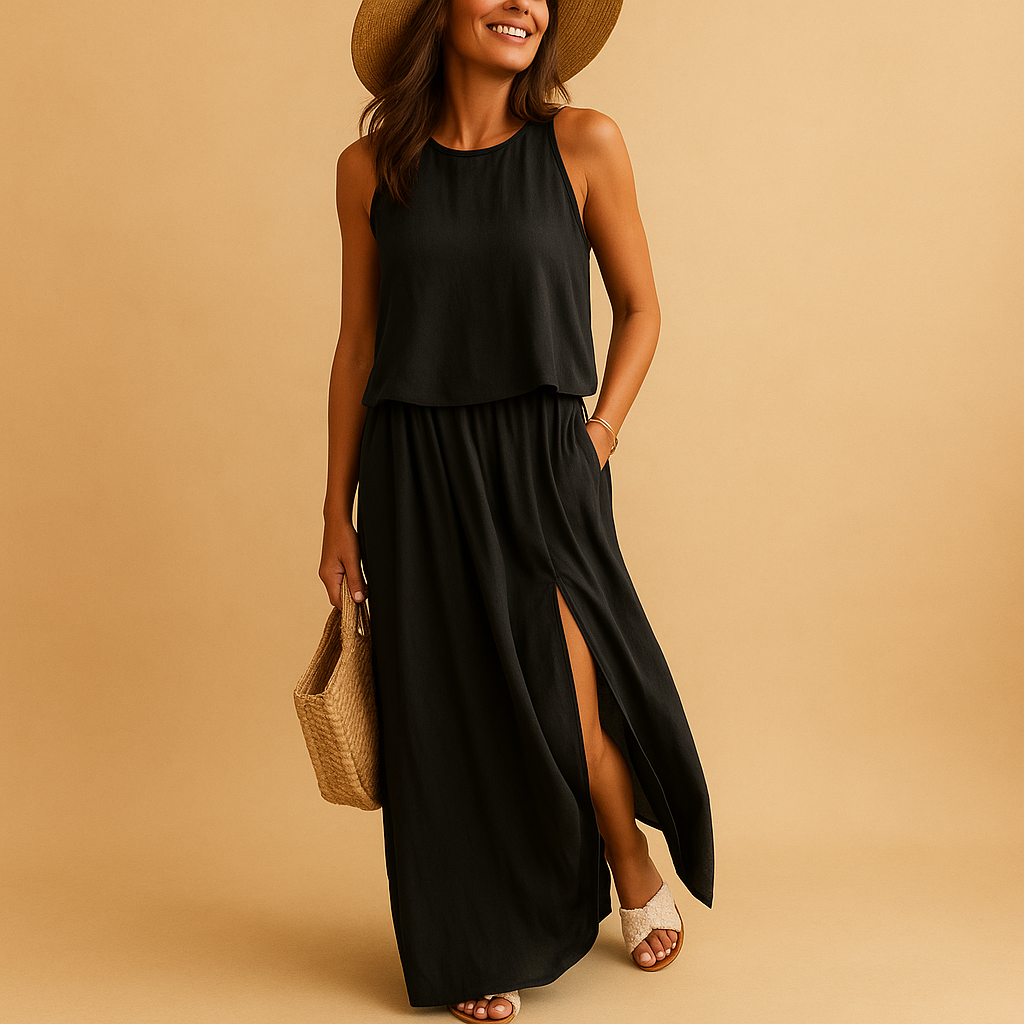 Naya Ellin. – Women’s Lightweight Summer Dress with Relaxed Fit