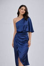 Amélie Dress | Pleated Skirt Elegance