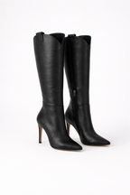 Knee-High High Heel Boots