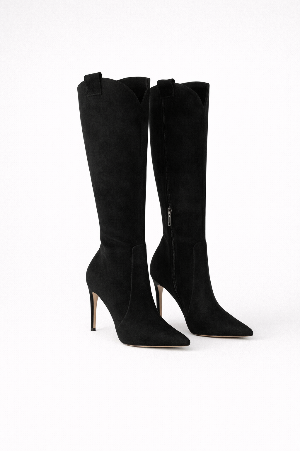 Knee-High High Heel Boots