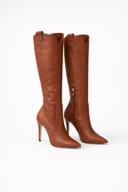 Knee-High High Heel Boots