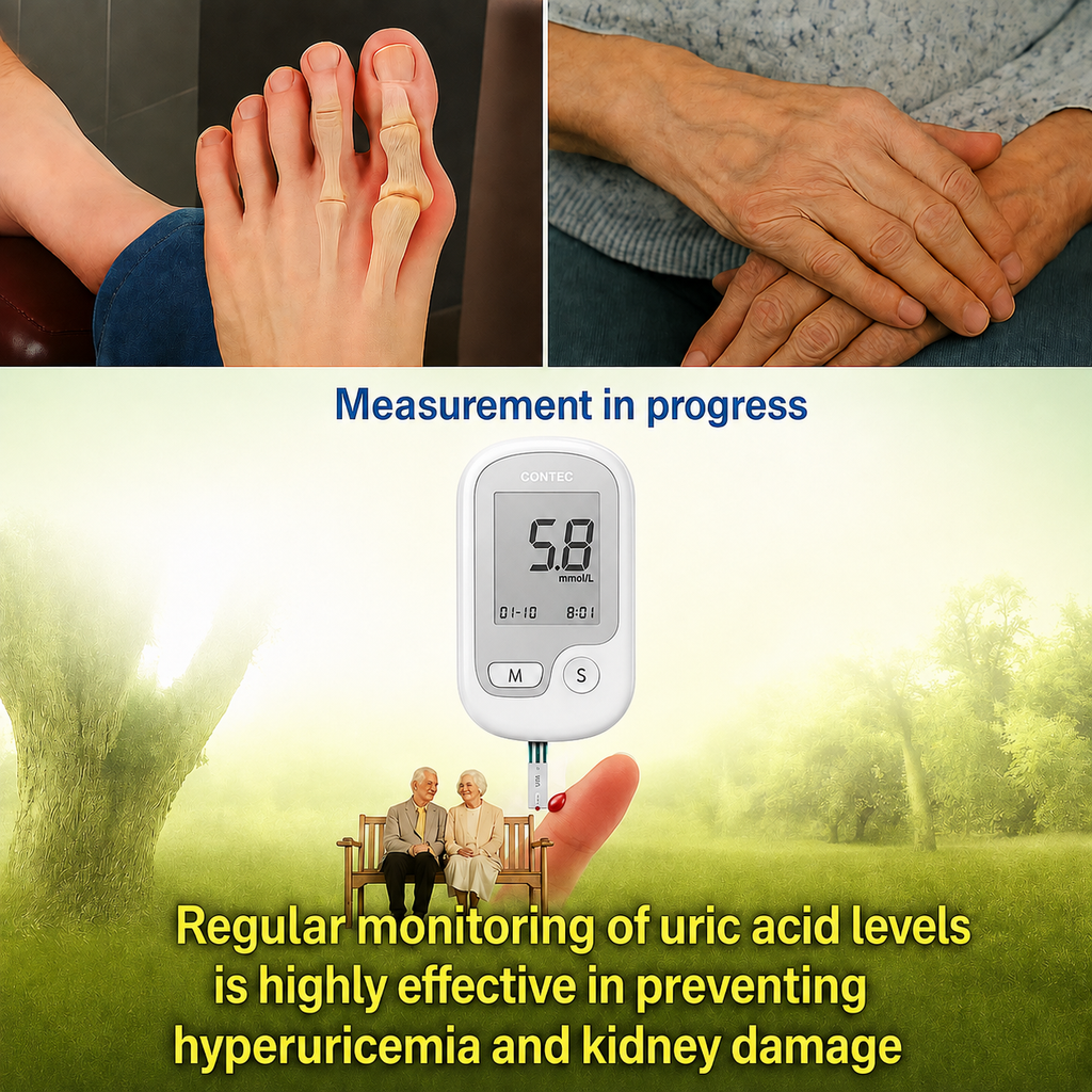 Non-Painful Glucometer Glucose Monitor Portable Fingertip Digital Display