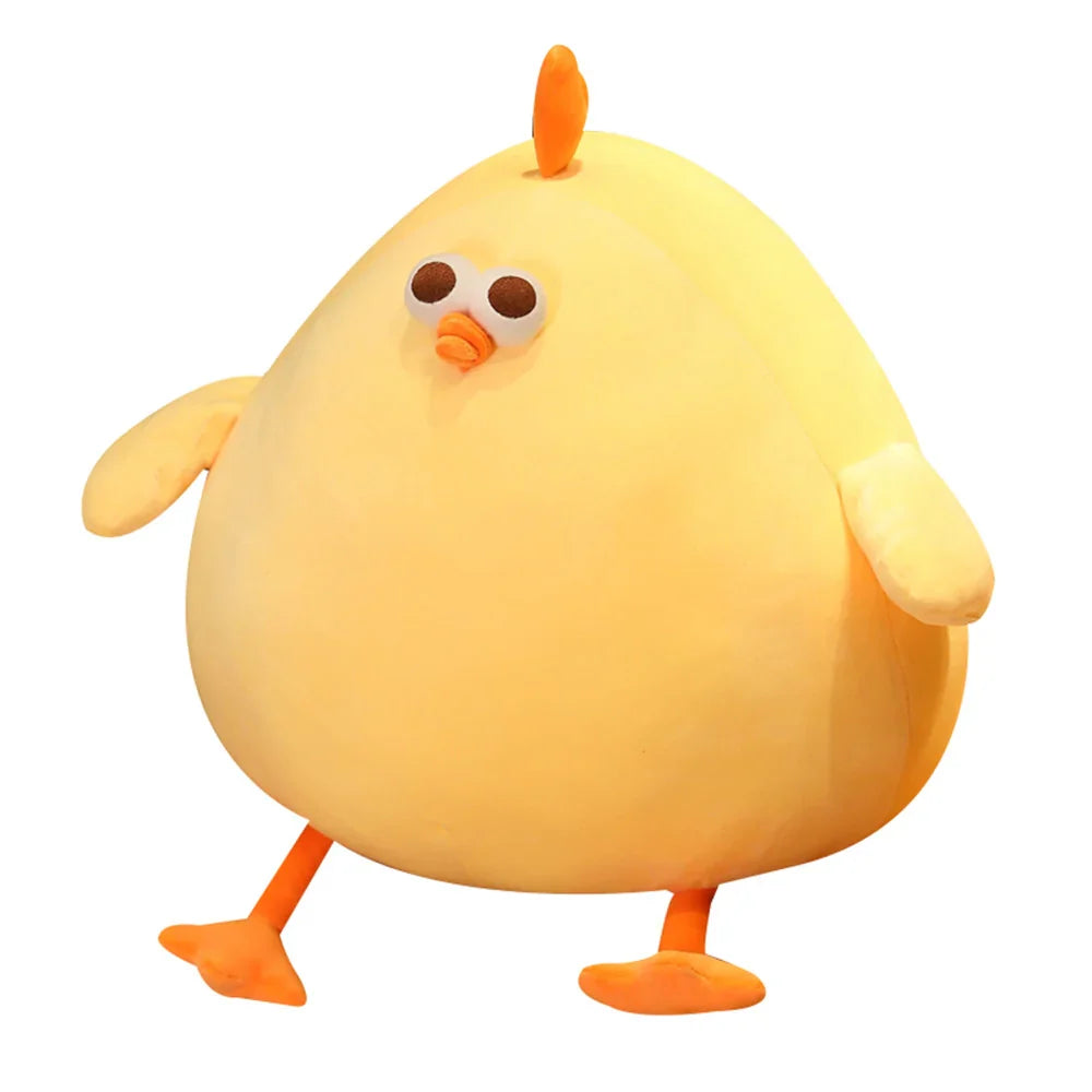 Large Plush Chicken Toy for Cuddling – Oversized Soft Stuffed Animal for Comfort, Play and Home Decor