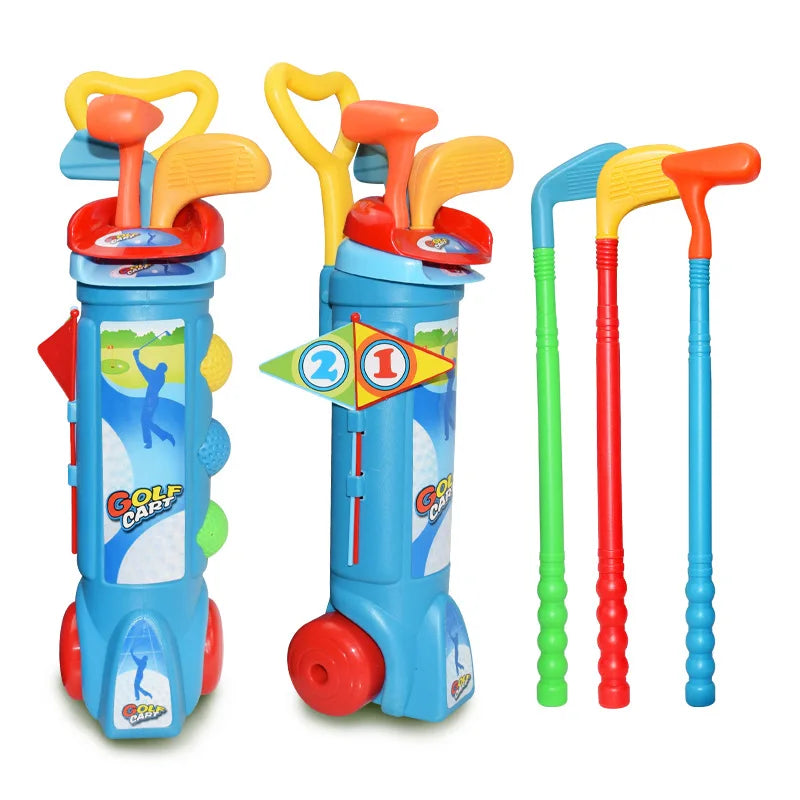 Kids Golf Practice Set for Indoor and Outdoor Play – Beginner Training Kit to Improve Coordination and Swing Skills