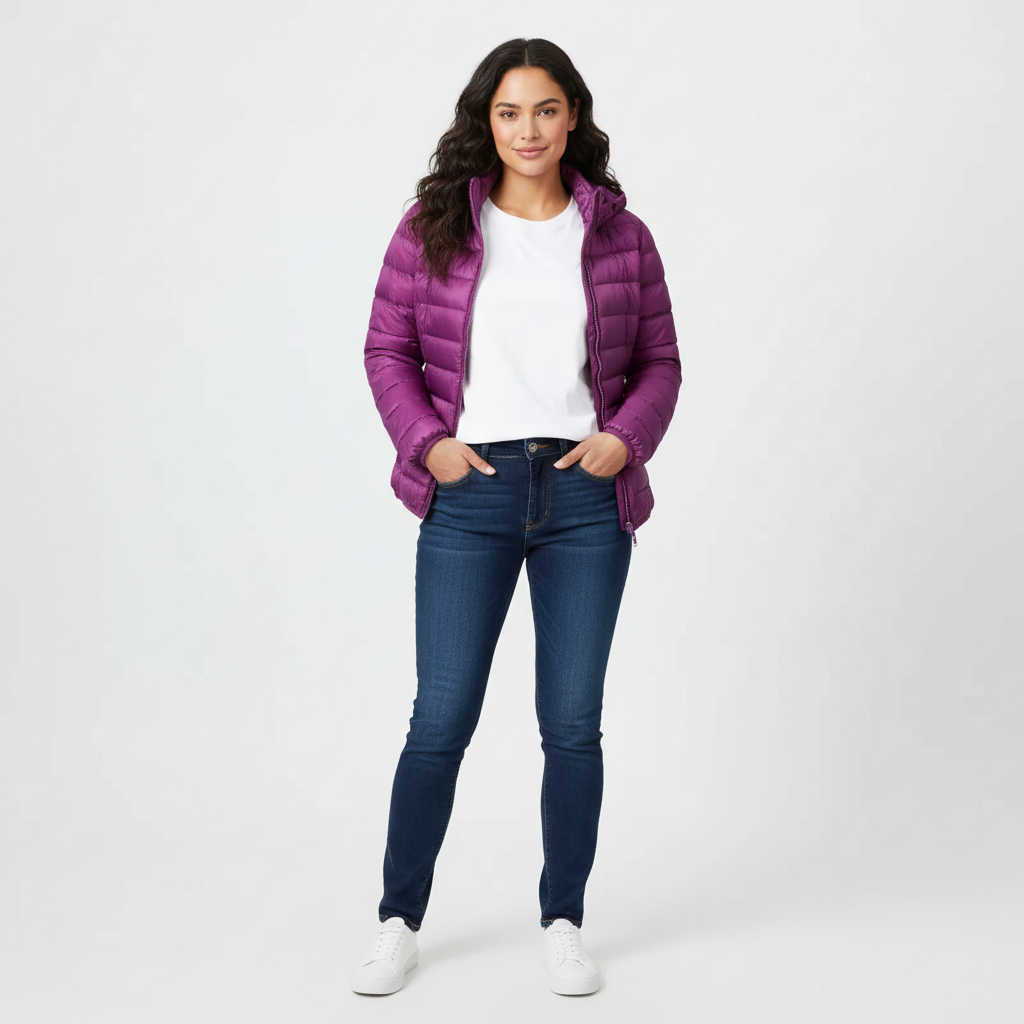 Janice Sporty Fit Women's Puffer Jacket for Ultimate Comfort