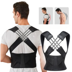 Posture Corrector Brace for Neck & Back Support – Adjustable, Discreet & Comfortable Alignment Support