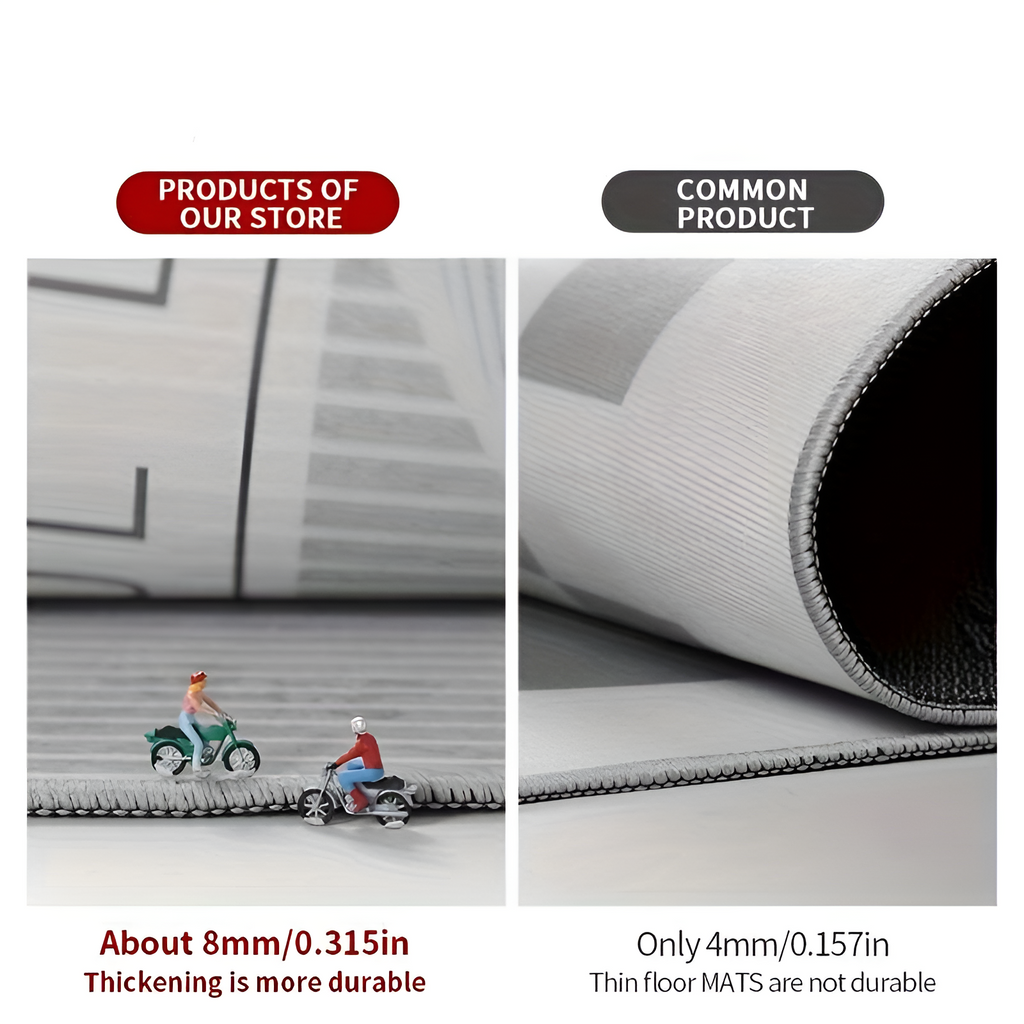 Soft Cushioned Kitchen Mat for Floor Comfort – Cozy Anti-Fatigue Mat for Cooking, Standing and Daily Kitchen Use