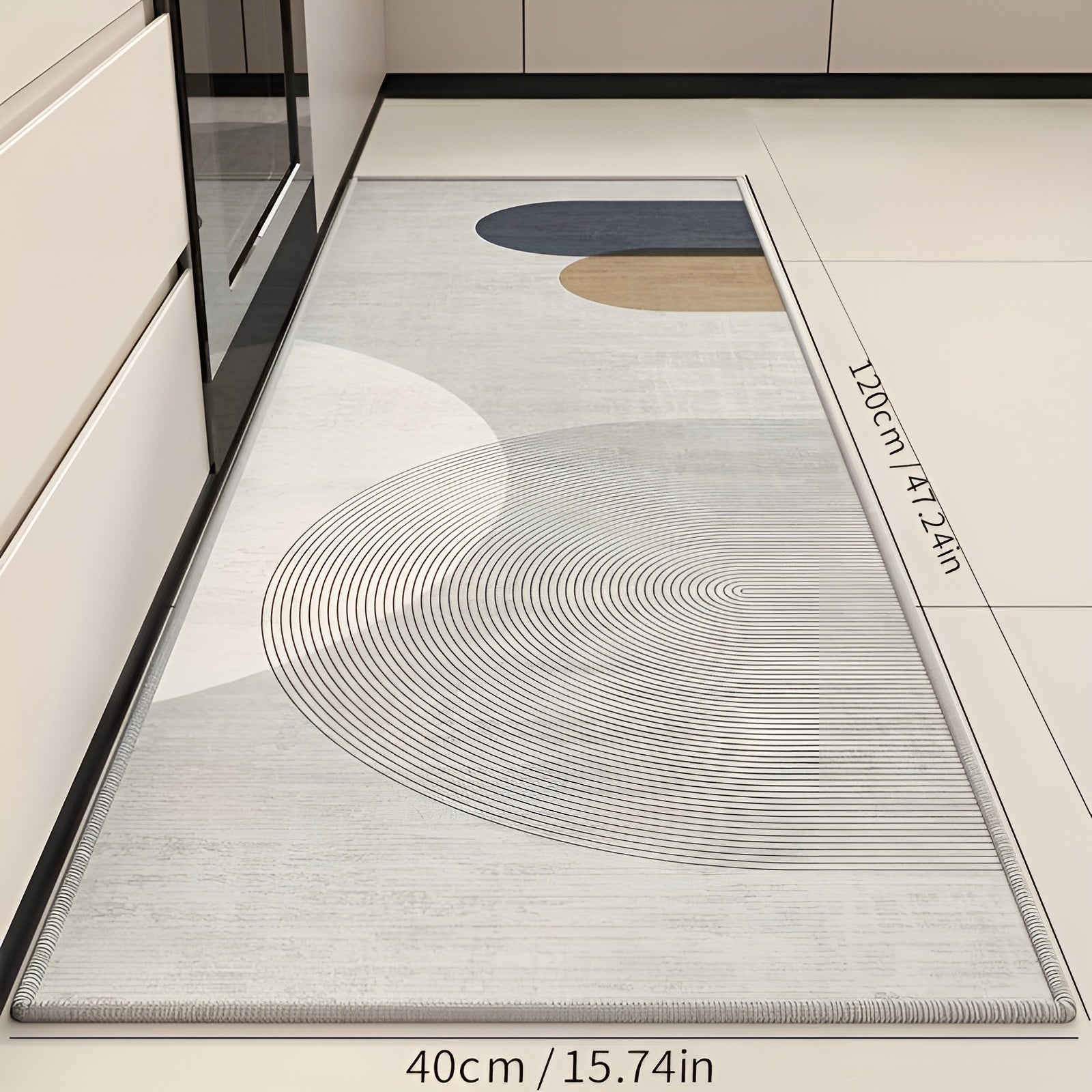 Soft Cushioned Kitchen Mat for Floor Comfort – Cozy Anti-Fatigue Mat for Cooking, Standing and Daily Kitchen Use