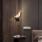 Bird-Inspired Wall Lamp for Modern Home Decor – Contemporary LED Wall Lighting for Living Room, Bedroom and Hallway