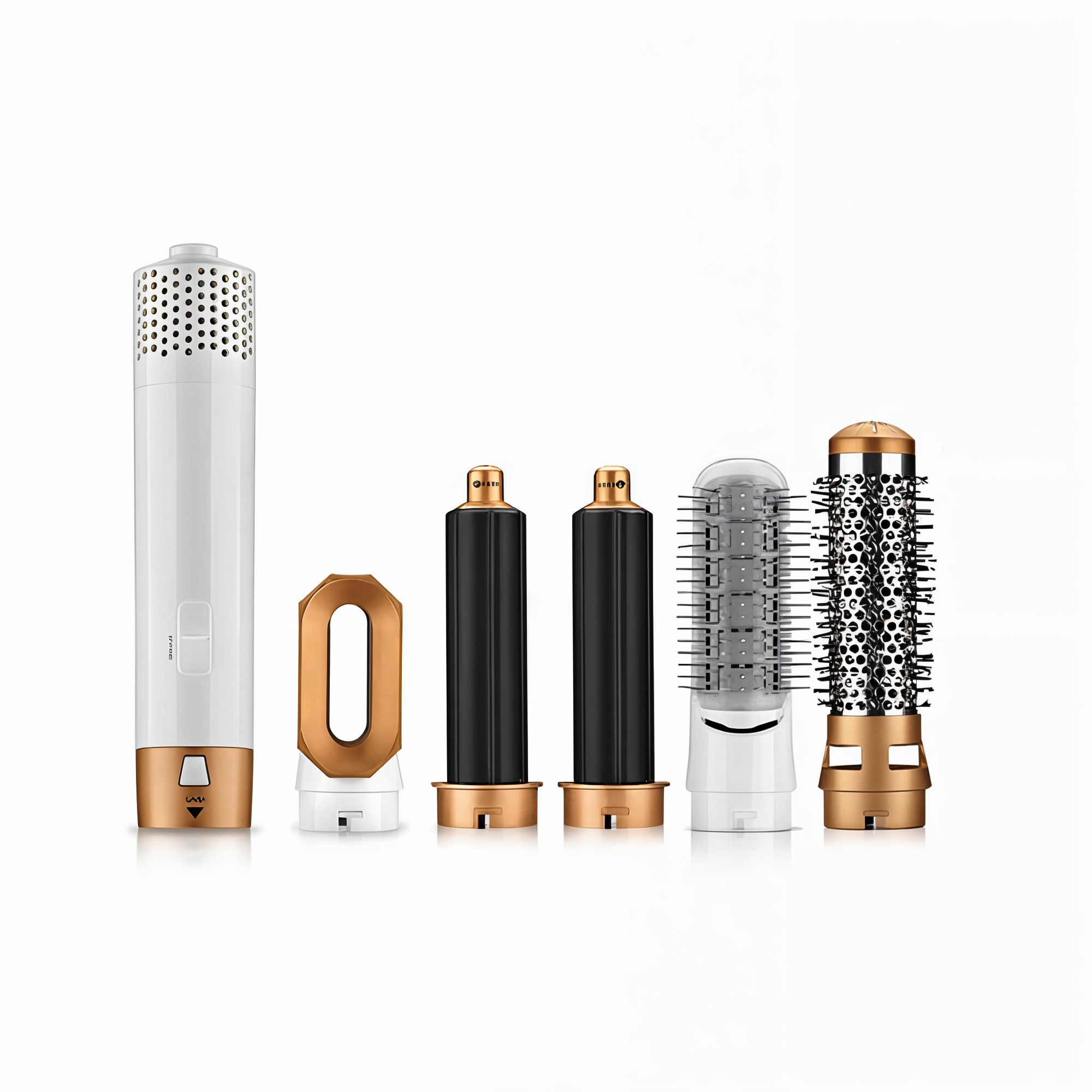 5-in-1 Hair Dryer with Interchangeable Styling Attachments – Versatile Drying and Styling Tool for Everyday Home Use