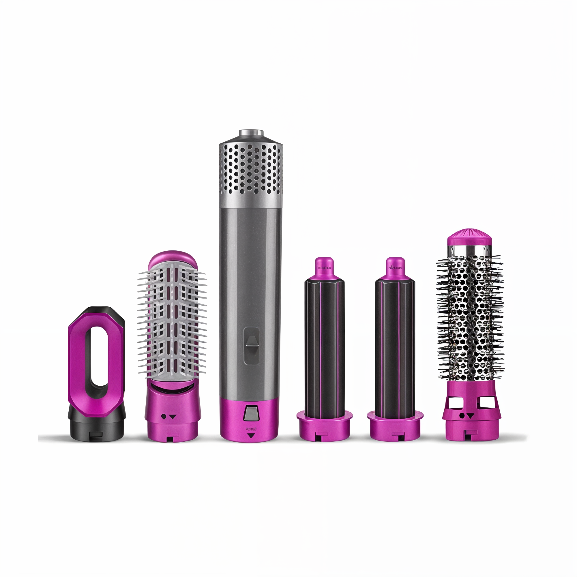 5-in-1 Hair Dryer with Interchangeable Styling Attachments – Versatile Drying and Styling Tool for Everyday Home Use