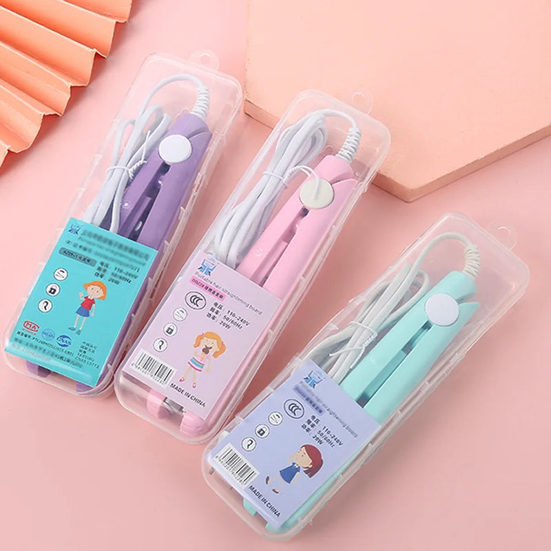 CurlNGo | Compact Hair Styler & Straightener Duo for Effortless On-the-Go Styling