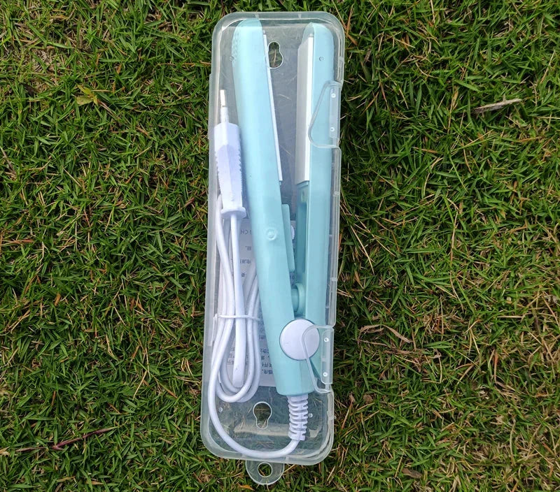 CurlNGo | Compact Hair Styler & Straightener Duo for Effortless On-the-Go Styling