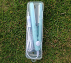 CurlNGo | Compact Hair Styler & Straightener Duo for Effortless On-the-Go Styling
