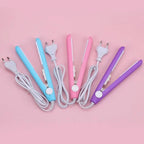 Portable Mini Hair Curler for Effortless Waves and Defined Curls – Compact Styling Tool for Travel and Everyday Hair Use