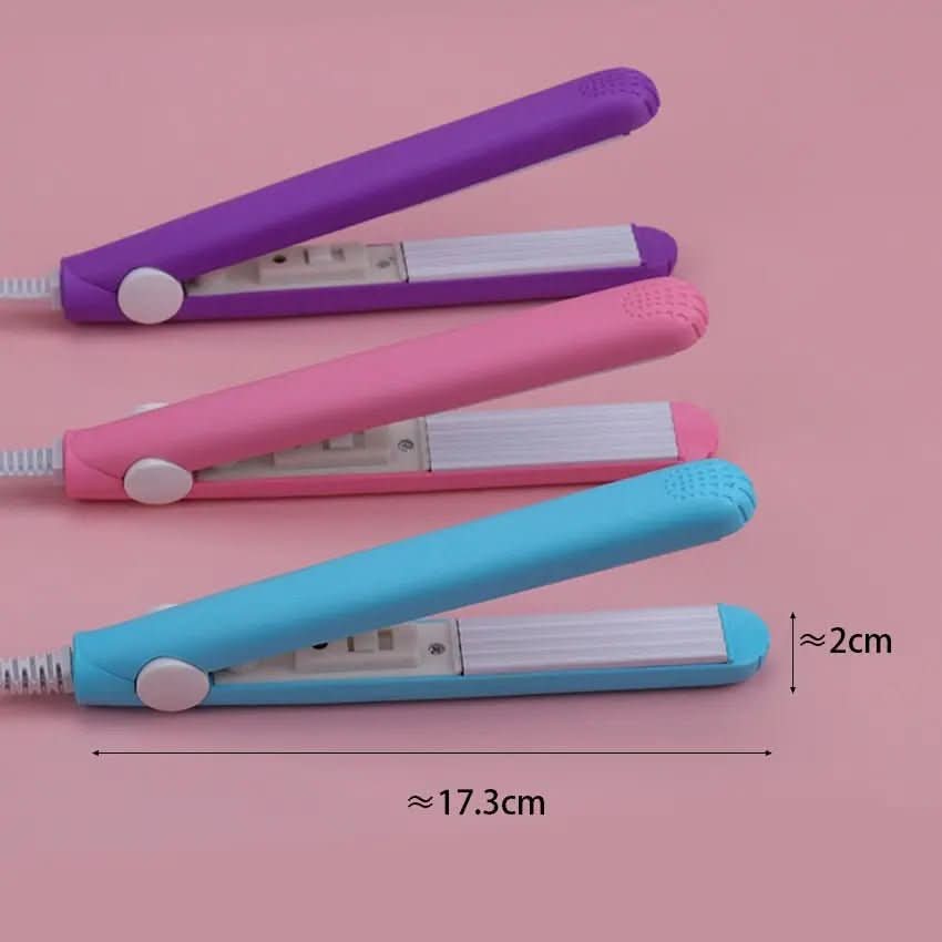 Portable Mini Hair Curler for Effortless Waves and Defined Curls – Compact Styling Tool for Travel and Everyday Hair Use