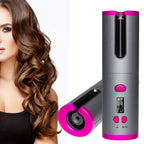 Portable Cordless Hair Curler for Styling – Rechargeable Curling Tool for Travel, Waves and Everyday Hair Looks