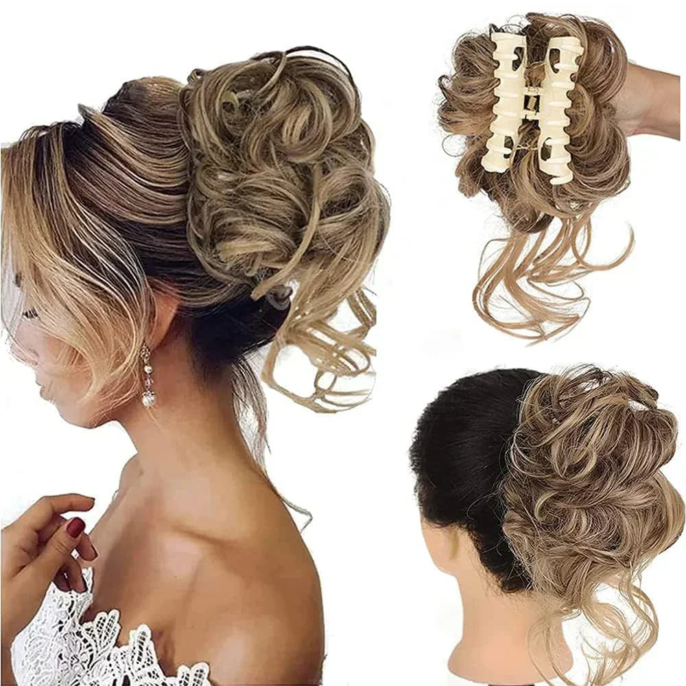 Updo Hair Bun Clip for Easy Styling – Instant Hair Bun Accessory for Quick Hairstyles and Everyday Wear