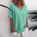 Women’s Relaxed Fit Blouse for Everyday Comfort – Lightweight Top for Work, Casual Wear and Effortless Style
