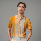 Men’s Short Sleeve Shirt for Everyday Wear – Casual Button-Up Top for Summer Outfits and Holidays
