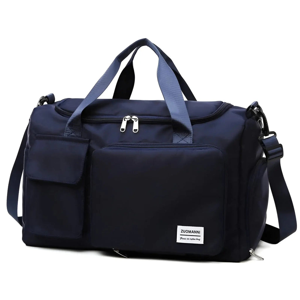 Spacious Waterproof Travel Bag for Weekend Trips – Large Carry Bag for Holidays, Gym and Short Getaways