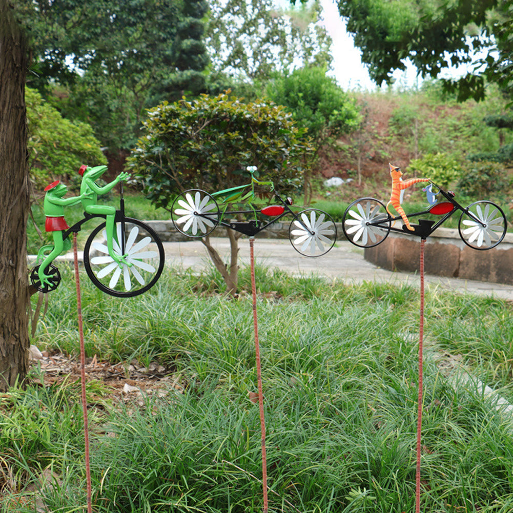 Whimsical Garden Windmill for Outdoor Decor – Decorative Spinning Accent for Yard, Lawn and Garden Displays