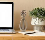 Eternal Embrace – Abstract Figurine of Timeless Love | Modern Home Décor & Unique Gift