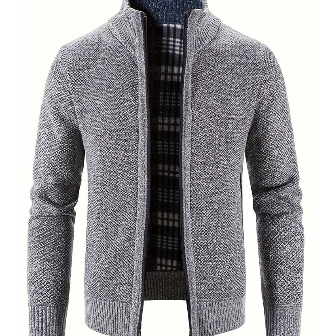 Men’s Trendy Knit Cardigan for Everyday Wear – Stylish Layering Sweater for Casual Outfits and Smart Looks