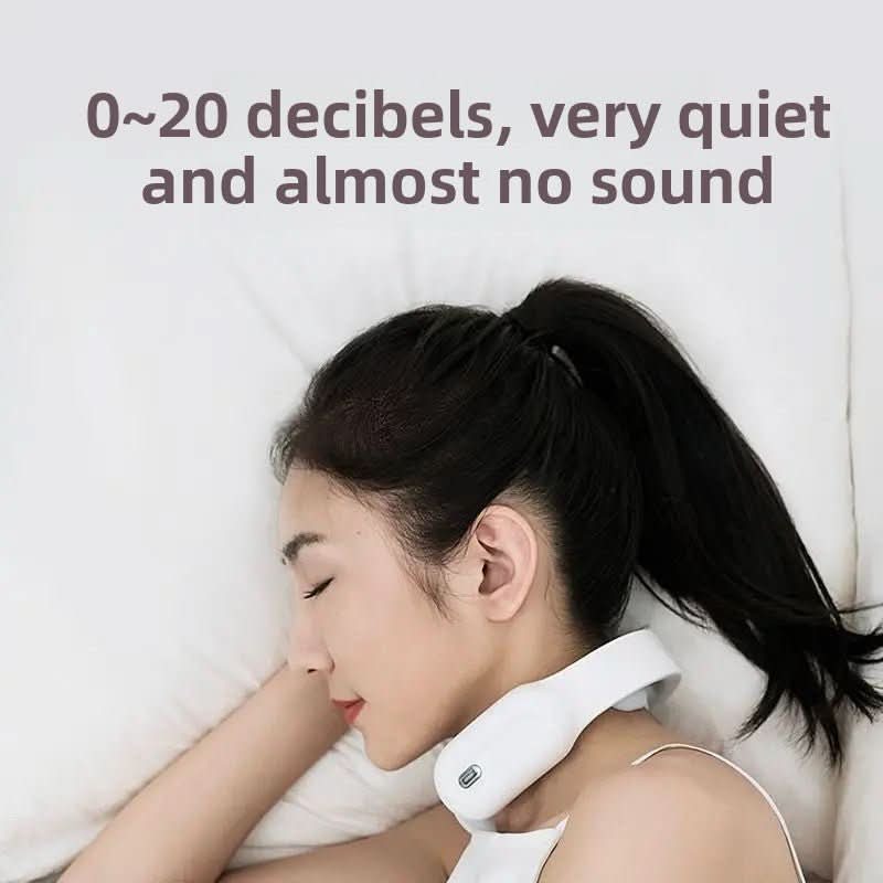 Heated Electric Neck Massager for Relaxation – Wearable Massage Device for Daily Comfort at Home or Work