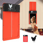 Automatic Chicken Coop Door System for Poultry – Secure Timed Door Opener for Hens and Outdoor Coops