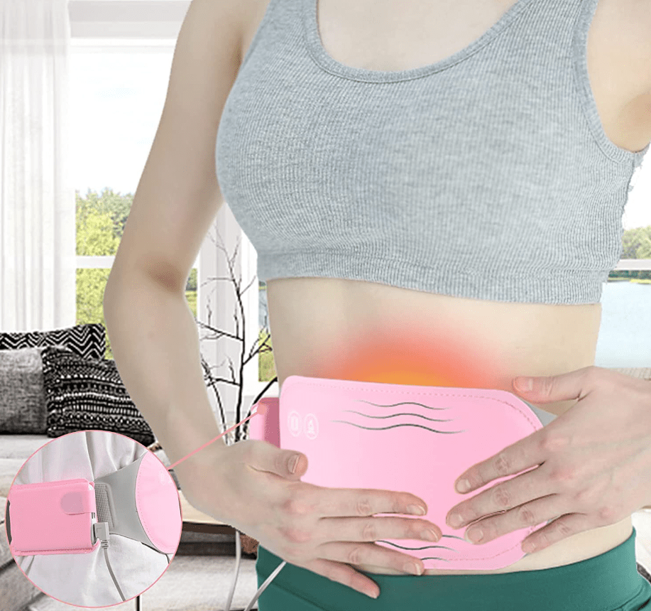 BellyHeat | Soothing Electric Heating Belt with Vibration for Comfort