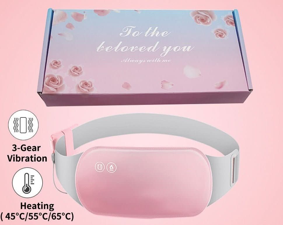 BellyHeat | Soothing Electric Heating Belt with Vibration for Comfort