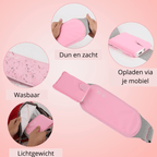BellyHeat | Soothing Electric Heating Belt with Vibration for Comfort