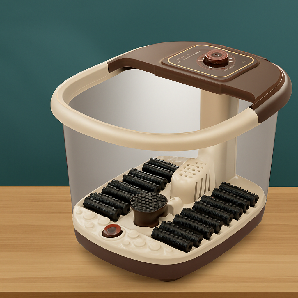 Electric Foot Spa Massager with Bubble Therapy – Relaxing Home Foot Bath for Soothing Massage and Daily Comfort